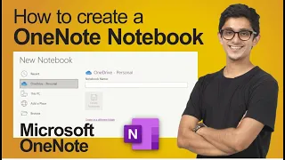 How to create a OneNote Notebook | Microsoft OneNote | OneNote Notebook | OneNote basics