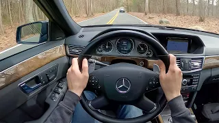 2011 Mercedes-Benz E63 AMG - POV Test Drive by Tedward (Binaural Audio)