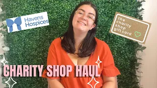 THE CHARITY SHOP GIFTCARD HAUL | Havens Hospice Haul