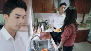 Guo suffered from morning sickness, and Yiyang took a cooking class to cook her various delicacies!