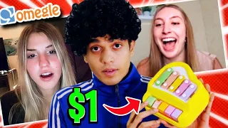 Picking up Girls with 1$ PIANO on Omegle