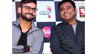 Virat Kohli sing a song in A.R.Rahman's music