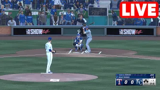 MLB LIVE🔴 Texas Rangers vs Kansas City Royals - 4th May 2024 | MLB Full Game - MLB 24