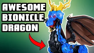 One of The BEST LEGO Bionicle Dragon MOCs Out There!