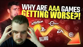 Why Are AAA Games Getting WORSE?! - @TheActMan Reaction/Discussion