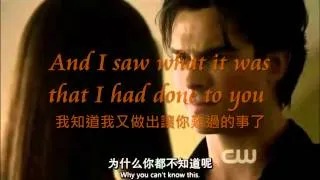 The vampire diaries 2x08 - I was wrong by Sleeperstar lyrics 中文字幕