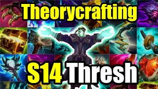 Season 14 Thresh New Item Builds, Theorycrafting and Predictions! - Thresh Top, Mid, and Bot S14