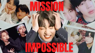 VMIN Jungkook's Mission impossible to separate V JIMIN