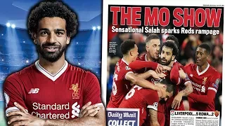 Liverpool 5 - 2 Roma | Can Mohamed Salah Win The Ballon d’Or?! | #UCLReview