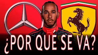 TE EXPLICO porque HAMILTON VA con FERRARI y ABANDONA MERCEDES | NOTICIAS F1