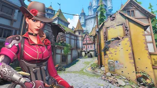 Overwatch 2 Ranked - Ashe Gameplay (No Commentary)