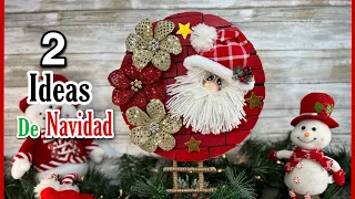 Hermosos ADORNOS NAVIDEÑOS con Reciclaje/NATAL 2022 - DIY DECORAÇÃO GASTANDO POUCO/New Christmas DIY