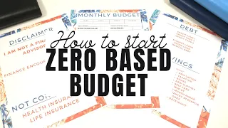 HOW TO CREATE A ZERO-BASED BUDGET | BUDGETING 101 | STARTING AND KEEPING A BUDGET | JORDAN BUDGETS