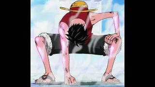 Luffy 1st time using second gear dub