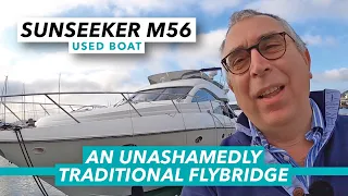 Sunseeker Manhattan 56 buyer's guide | An unashamedly traditional flybridge | Motor Boat & Yachting