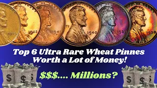Top 6 Ultra Rare Wheat Pinnes Worth a Lot of Money - Coins Worth Money!