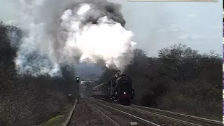 44871 & 70013 Oliver Cromwell tackle the Lickey Incline