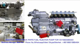 Sinotruk howo truck high pressure fuel pump VG1560080023