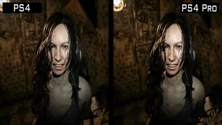 Resident Evil 7 PS4 Pro vs PS4 Graphics Comparison