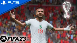 FIFA 23 / Morocco v Spain - FIFA World Cup 2022 Round Of 16 Full Match | 4K
