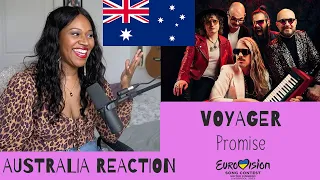 AUSTRALIA EUROVISION 2023 REACTION | VOYAGER - PROMISE