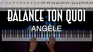 Balance Ton Quoi - Angèle - les Tutos de Piano Facile