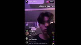 200117 Jeong Sagang (정사강) - Speechless [Insta Live]