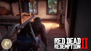 Red Dead Redemption 2 (RDR2) - Sneaky House Robbery Gameplay