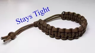 Finally A "Mad Max Style" Paracord Bracelet That Stays Tight