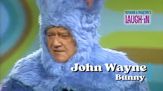John Wayne Dressed As A Bunny | Rowan & Martin's Laugh-In | George Schlatter