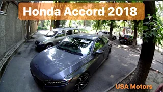 Honda Accord 10 2018. Обзор. Из США в Одессе.