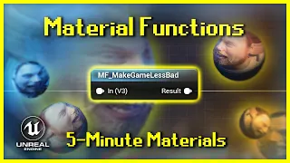 Material Functions | 5-Minute Materials [UE5]