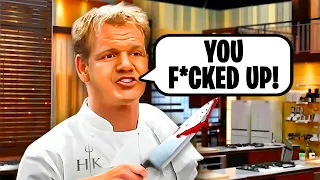 Most FURIOUS Gordon Ramsay Hell's Kitchen Moments..