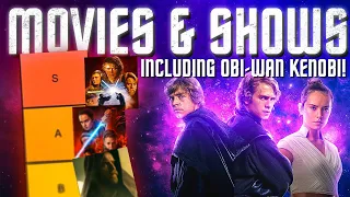 All 15 Star Wars Movies & Shows Ranked! (Live Action)