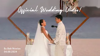 Our Official Wedding Video | Miggy and Laureen Uy Cruz (by Bob Nicolas)