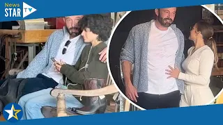 Jennifer Lopez and Ben Affleck appear to have fun shopping for Western wear with Emme 346187