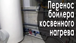 Подключение бойлера косвенного нагрева