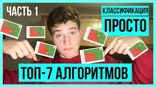 КЛАССИФИКАЦИЯ В МАШИННОМ ОБУЧЕНИИ на Python. ТОП-7 АЛГОРИТМОВ КЛАССИФИКАЦИИ на Практике!