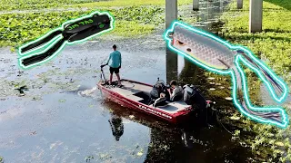 FROG FISHING AT LAKE GUNTERSVILLE!!