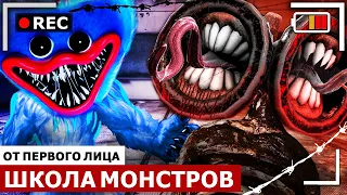 От первого лица: ШКОЛА МОНСТРОВ / ХАГИ ВАГИ, СИРЕНОГОЛОВЫЙ в Monster School