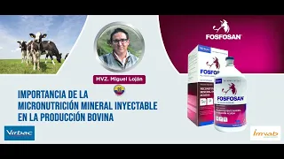 Webinar: "Importancia de la Micro Nutrición Mineral Inyectable en Producción Bovina"