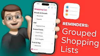 Automatically Organise your Shopping List with Reminders in iOS 17
