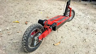 DIY 72V electric scooter from bike parts - Flipsky 75100 controller