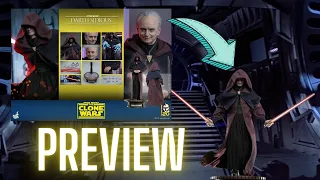 Hot Toys Darth Sidious Star Wars The Clone Wars Figure Teaser - LA NECESITO