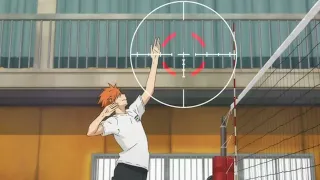 Hinata and Kageyama's First Quick Attack_Haikyuu!!(Eng dub)