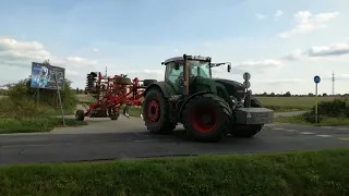 Fendt 936 Vario + Väderstad Cultus 420