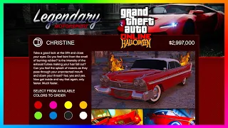 GTA 5 Online Halloween 2021 DLC Update - HUGE INFO! NEW "Phantom Car" Christine Vehicle Coming!