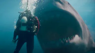 Meg 2: The Trench - Man vs Shark Scene | Top Action