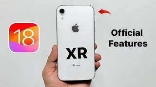 iOS 18 New Features Coming on iPhone XR