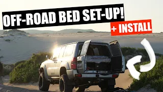 Simple 4WD/SUV Bed Platform Install | Turn your car into a Camper